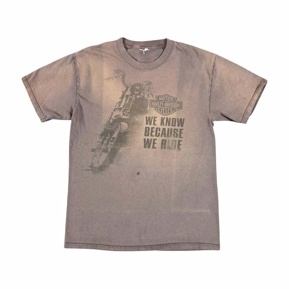 Vintage Harley-Davidson Eastern Shore Daphne AL We Know Because We Ride T-Shirt